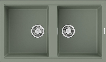 Мойка Kitagawa 86-2-WG Artceramic/wind green (арт.4993731)