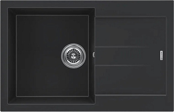 Мойка кухонная KUCHENSTERN PLAT 50 206BL20 Черный