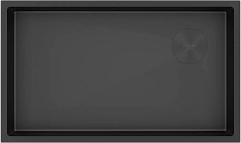 Мойка Paulmark NEXT-SKEW 74 UNI PM887444-MBN матовый черный