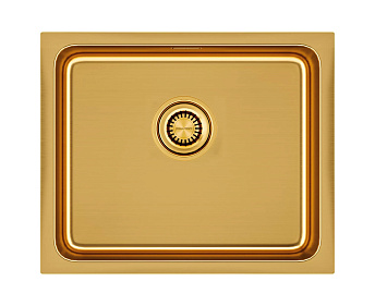 Мойка Paulmark VISTA 54 PM305444-BG брашированное золото