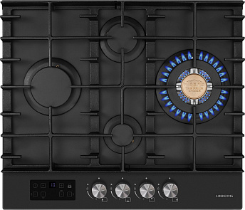 Газовая варочная панель HIBERG VM 6245 B Газовая варочная панель HIBERG VM 6245 B