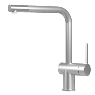 Смеситель GRANULA 5017, НЕРЖ