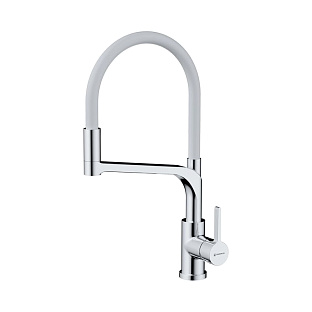 Смеситель Omoikiri Sinto 2 Plus-C-WH латунь/хром/белый (4994378)