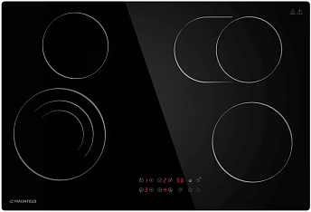 Стеклокерамическая панель Maunfeld CVCE774SMTBK