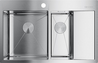 Мойка Akisame 78-2-IN-L нерж.сталь/нержавеющая сталь(арт.4973062) Мойка Akisame 78-2-IN-L нерж.сталь/нержавеющая сталь(арт.4973062)