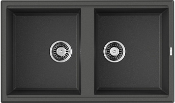 Мойка Omoikiri Tedori 86-2-PL Tetogranit/платина