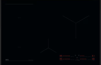 Индукционная стеклокерамич. панель AEG NII84B10AB