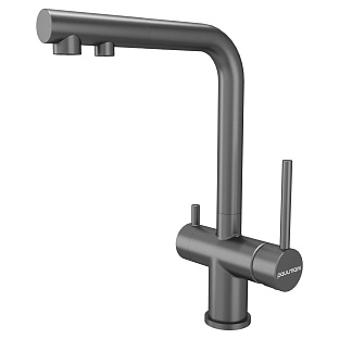 Смеситель Paulmark SERPENTINE Se213222-MG матовый серый