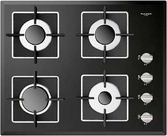 Газовая панель  Fulgor Milano FCH 604 G BK