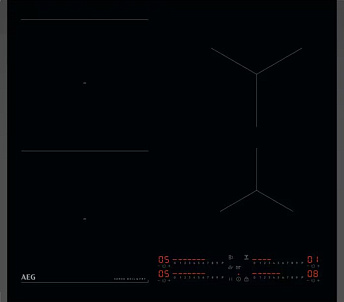 Индукционная стеклокерамич. панель AEG TI64IB30FB