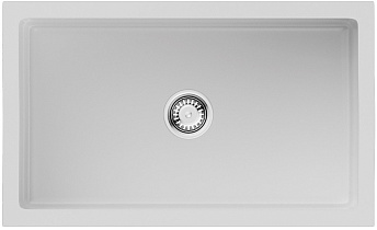 Кухонная мойка OMOIKIRI Mikura 76-WH Glossy Natceramic/белый (арт.4993258)