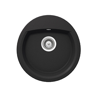 Мойка SCHOCK  Eclipse 45  Cristalite корз.клапан оникс