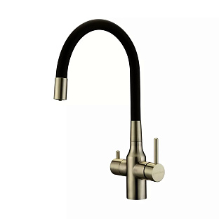 Смеситель Paulmark SALIX Sa213419-BR бронза