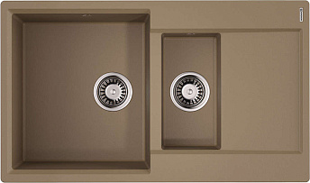 Мойка Omoikiri Daisen 86-2-CA Artgranit/карамель(арт.4993474)