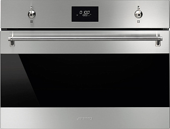Компактный дух.шкаф с функцией СВЧ SMEG SO4301M0X