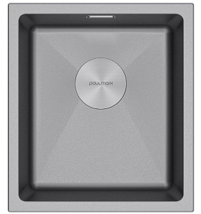 Мойка Paulmark LUMI 41UNI LU41-GRM серый металлик