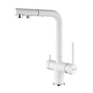 Смеситель Paulmark SERPENTINE Se213222-WH белый матовый