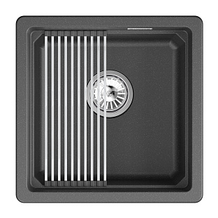 Мойка GRANULA Kitchen Space 4501iU, ЧЁРНЫЙ