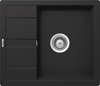 Мойка SCHOCK Optima 45D Cristalite 580х500 оникс Мойка SCHOCK Optima 45D Cristalite 580х500 оникс