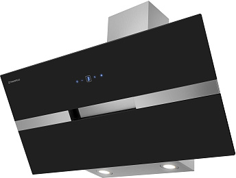 Вытяжка Maunfeld MERSEY 90 нерж/черное стекло Вытяжка Maunfeld MERSEY 90 нерж/черное стекло