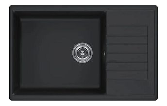 Мойка кухонная KUCHENSTERN FLUG 60  109BL10 Черный