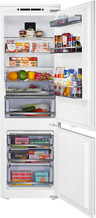 Холодильник MAUNFELD MBF177NFFWGR Inverter