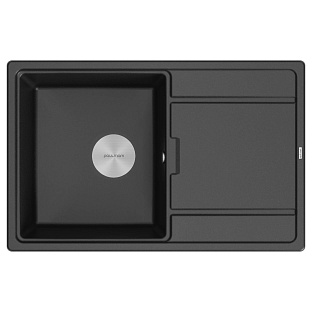 Мойка Paulmark FLUGEN 50-780 PM217850-BL черный гранит
