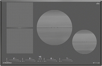 Индукционная стеклокерамич. панель MAUNFELD CVI804SFDGR