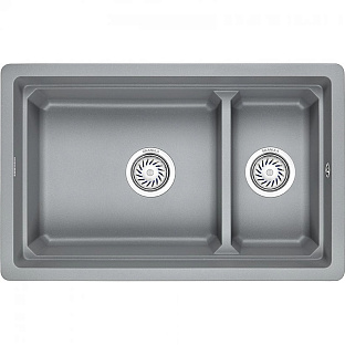 Мойка GRANULA Kitchen Space 7304U, АЛЮМИНИУМ