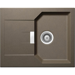 Мойка SCHOCK  Manhattan 40 D Cristalite корз.клапан альпака