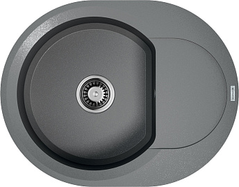 Кухонная мойка OMOIKIRI Sakaime 60E-GR Tetogranit/leningrad grey