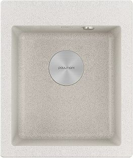 Мойка Paulmark KANTE 40 PM104249-GR серый