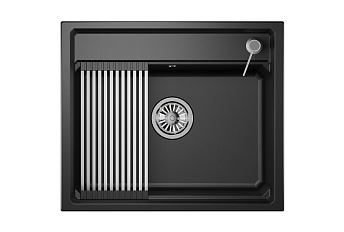 Мойка GRANULA Kitchen Space 6003, ШВАРЦ