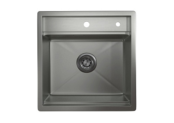 Мойка GRANULA Kitchen Space 5051, СТАЛЬ МАТОВАЯ