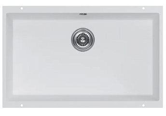 Мойка кухонная KUCHENSTERN UNDER 80 103WH10 Белый
