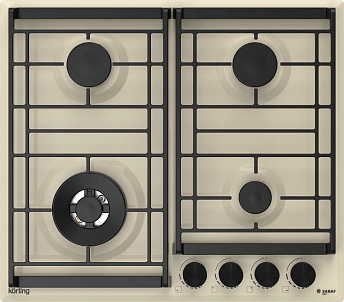 Газовая панель Korting HG 6302 CTB Газовая панель Korting HG 6302 CTB
