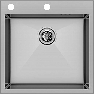 Мойка Paulmark KRONER-EDGE 51 PM775151-BS брашированная нерж.сталь