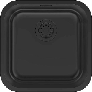 Мойка Paulmark VELLO 44 UNI VE44-MBN матовый черный