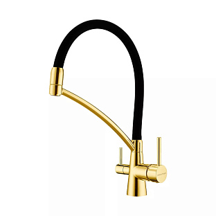 Смеситель Paulmark SIEGEN Si213111-BG брашированное золото