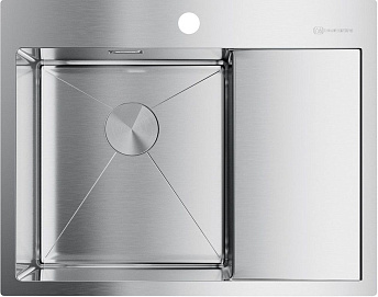 Мойка Akisame 65-IN-L нерж.сталь/нержавеющая сталь(арт.4973058)