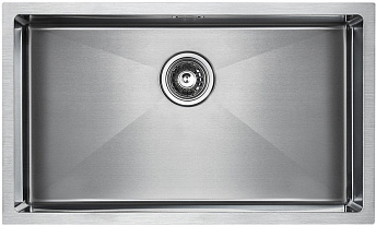 Мойка Paulmark ALLER 74 UNI PM807444-BS брашированная нерж.сталь