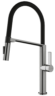 Смеситель Paulmark BARREL Ba214029-BS брашированная сталь