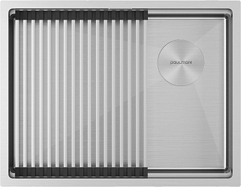 Мойка Paulmark NEXT-PRO 58 UNI PM705845-BS брашированная нерж.сталь