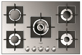 Газовая панель Fulgor Milano FSH 775 G DWK XX