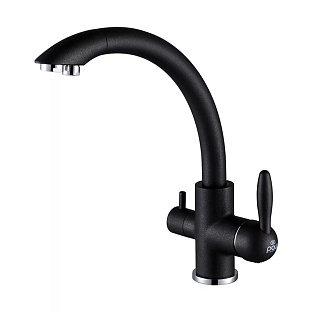 Смеситель Paulmark ESSEN Es213001-BLM черный