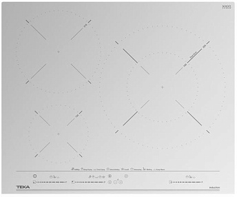 Индукционная стеклокерамич. панель Teka IZC 63630 MST WHITE