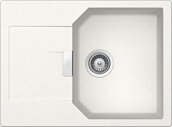 Мойка SCHOCK  Manhattan 40 D Cristalite корз.клапан 640x510 альпина