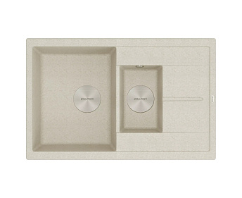 Мойка Paulmark FLUGEN 60/1,5 PM237850-BE бежевый