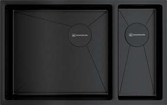 Кухонная мойка OMOIKIRI Taki 69-2-U/IF-GB-L Side (арт.4997050)