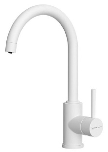 Смеситель Omoikiri Shinagawa 2 Plus-WH латунь/белый